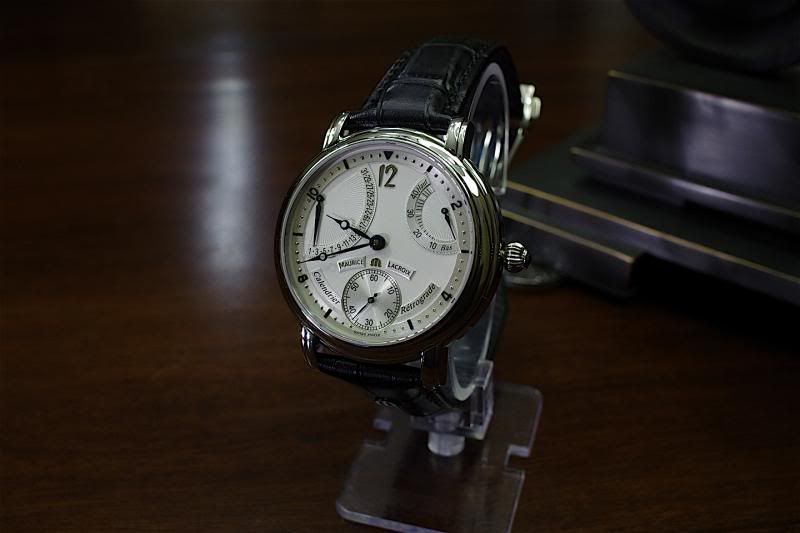 FS BNIB 43mm Maurice Lacroix Masterpiece Calendrier Retrograde